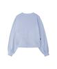 Willy War Studio Ww Puff Sleeve Crop Sweatshirt [Sky Blue]