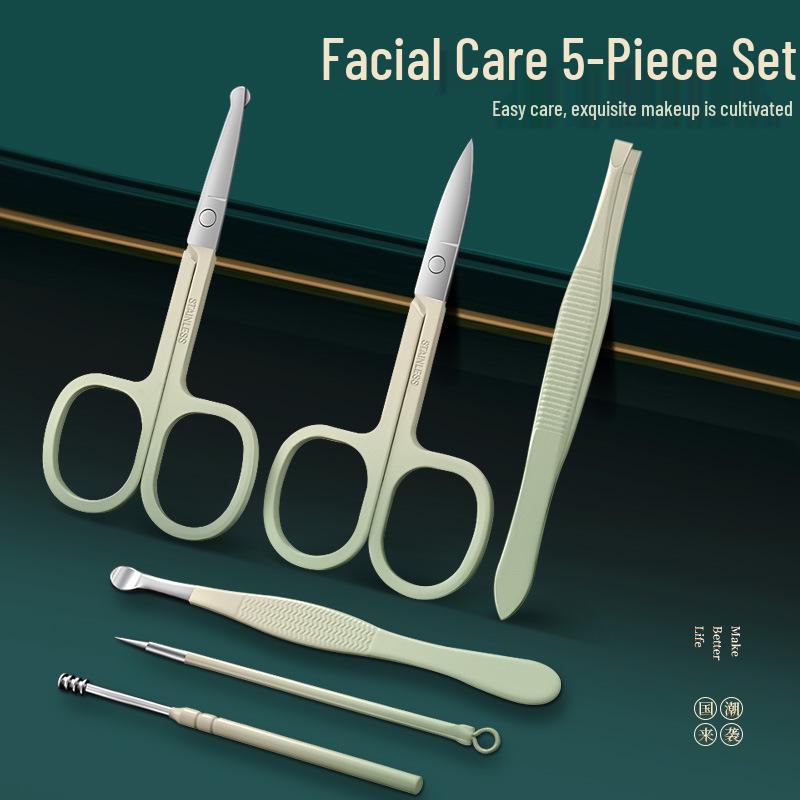 Stainless Steel Nail Clippers & Manicure Tool Set