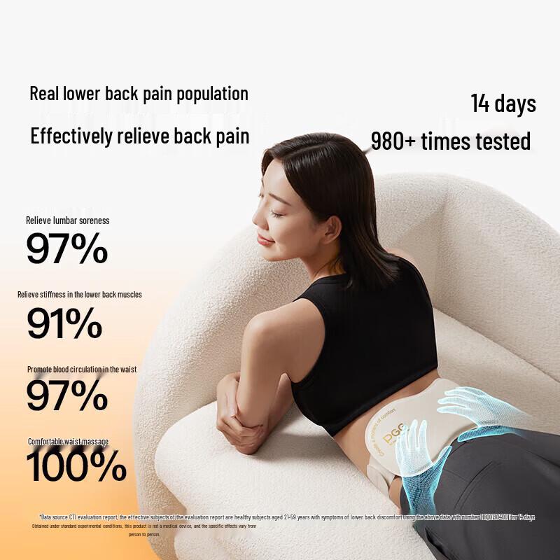 PGG W7 Waist Massager CN plug (adapter included)
