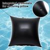 Pool Air Pillow for Winterizing Above Ground Pools 120 by 120cm with 2 Ropes Keeps Covers Elevated To Prevent Damage