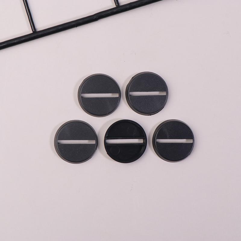 5 ks 25 mm/32 mm/40 mm kulaté štěrbinové základny pro miniaturní stolní hry, základna pro stolní hru, modelovací stavebnice, diorama