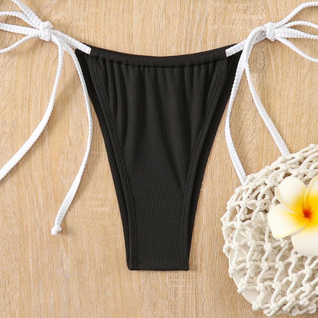 Women's All-Over Print Sexy Halter Tie Triangle Bikini Swimsuit