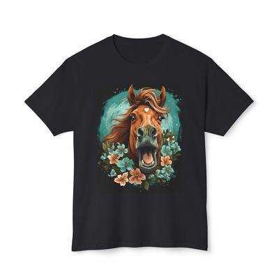 Pferde Malerei T-Shirt