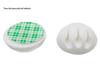 Silicone Desktop Cable Organizer - Self-Adhesive Cable Clip & Management Hub