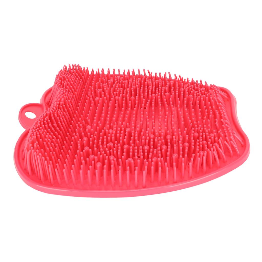 Shower Foot Scrubber Fruit Shape Anti Slip Suction Cup Soft Silicone Foot Washer for Bathing Bathroom Massage