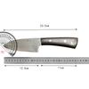 5 Inch Chopper Knife BG42 Aviation Special Steel Core Utility Cleaver BBQ Handmade Forged Damascus Kitchen Knives Rust-resistant