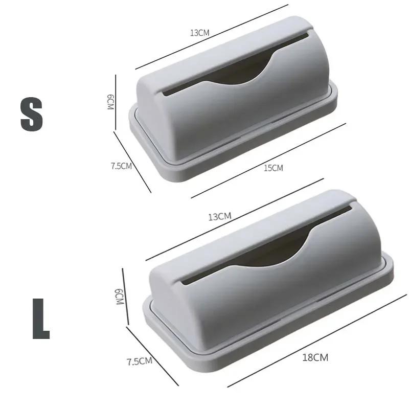 Garbage Bag Storage Box Wall Mounted Trash Bags Holder Simple Extraction Garbage Bag Dispenser Kitchen Toilet Organizer Case
