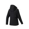 Anta Fashion Letter Warm Simple Hooded Thick Jacket Women jackets 162547603-3