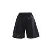 Nike Durant French Terry Breathable Sports Drawstring Solid Color Splicing Embroidered Alphabet Loose Shorts Black Men's DH7374-010