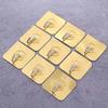Clear No-Drill Adhesive Hooks: Strong, Traceless, Creative Wall Hooks for Kitchen & Bathroom