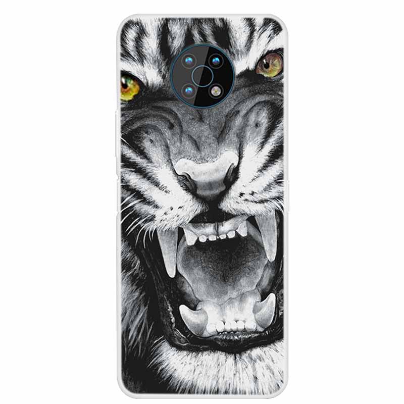 For Nokia G50 Cases G20 G10 G300 Clear Marble Soft Silicone Phone Cases for Nokia G50 5G Back Covers Bumper For NokiaG20 G 50 5G