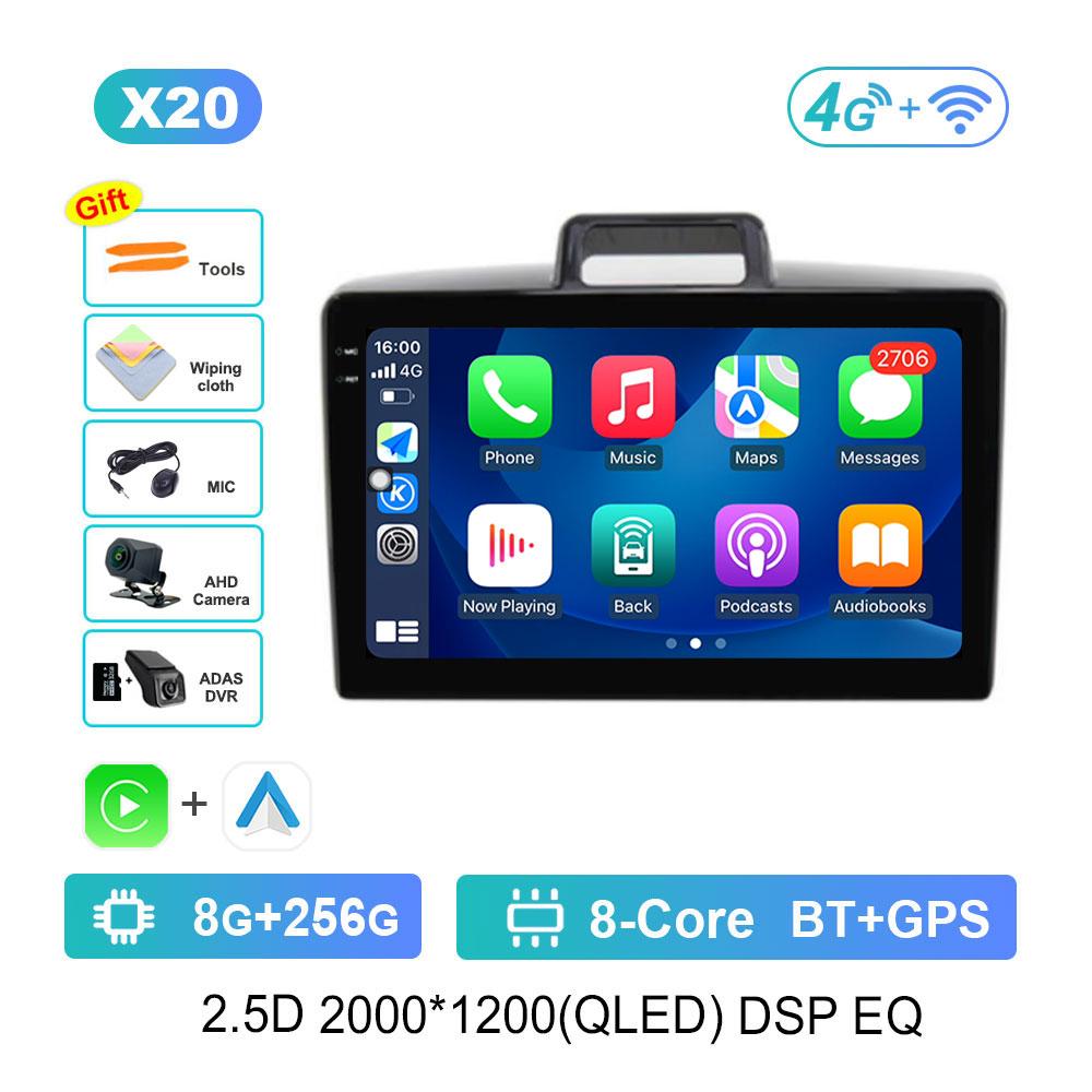 Navigation GPS Car Android 14 Intelligent System for Toyota Corolla Axio 2 Fielder 3 E160 2012 - 2021 HD Screen WiFi DSP Stereo