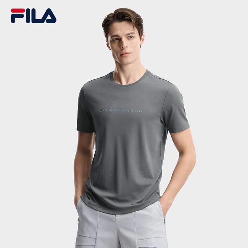 FILA Men's 2026 Summer Crew Neck Short Sleeve T-Shirt