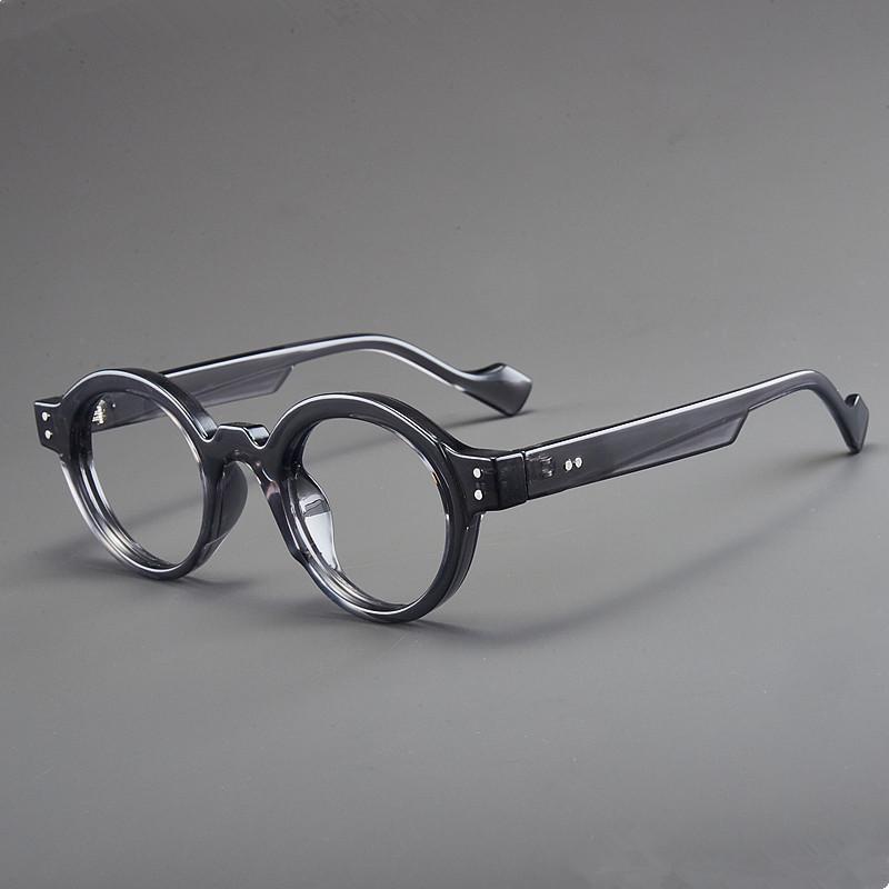 Retro Round Anti-Blue Light Glasses - Ultralight High-Definition Reading Eyewear for Men & Women