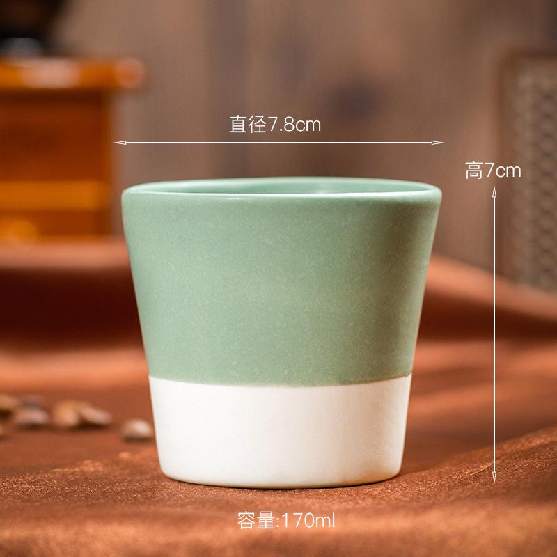 Ceramic Espresso Cup Procelain Latte Cappuccino Cafe Cup Teacup