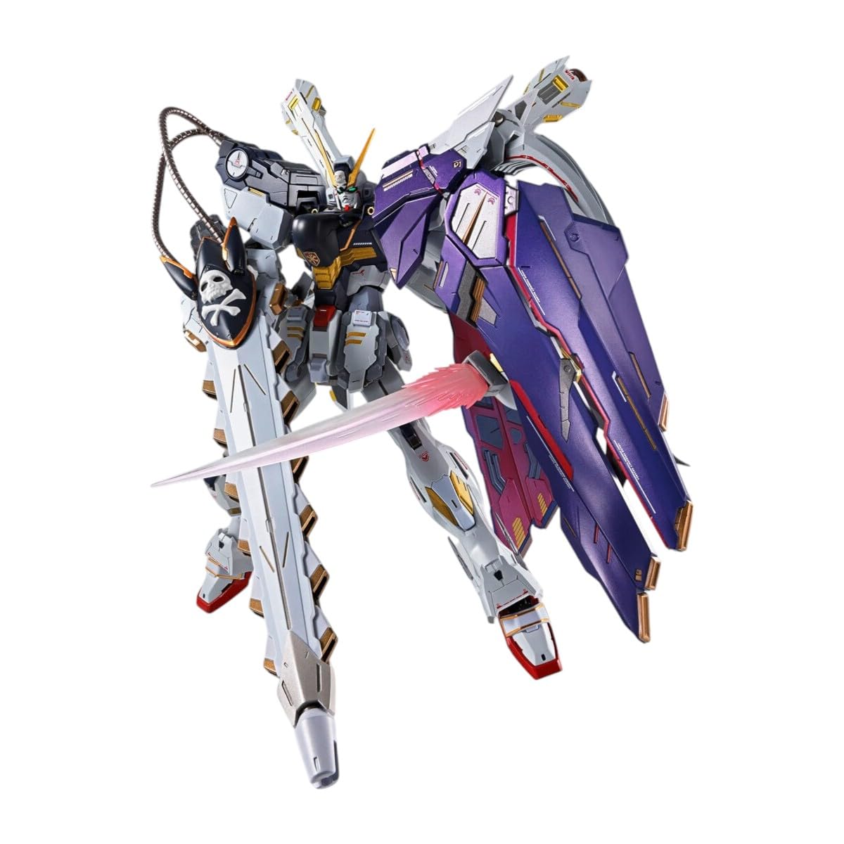 Mobile Suit Crossbone Gundam METAL BUILD Crossbone Gundam X1 Half Cross (Kincadeu Pilot Version) ABS & PVC & Diecast Approx. 180mm Pre-painted Figure