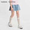 Balabala Girls' Denim A-Line Mini Skirt