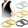 1 st Elastiska Armbindlar Metallärmen Garter Mode Skjortärmshållare För Män/Kvinnor
