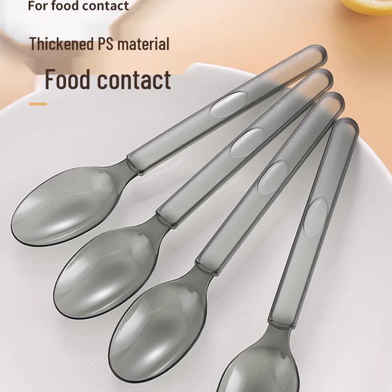 

CHAHUA Disposable Plastic Spoons