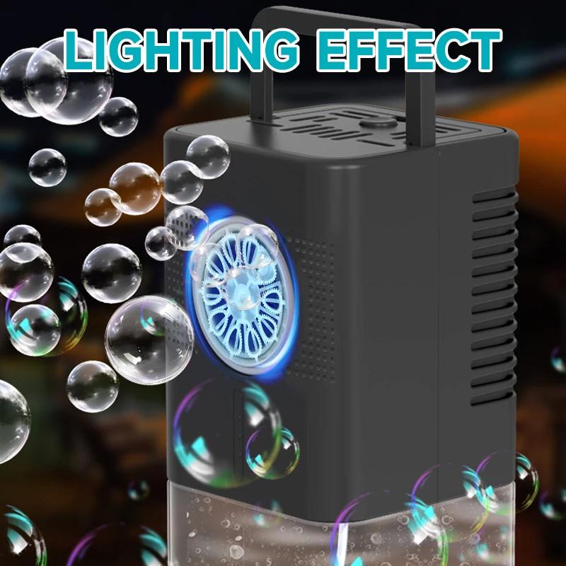 Children'S Portable Bubble Machine Toy Hand Bubble Outdoor Entertainment Game Wedding Holiday Gift Without Battery Bubble Water