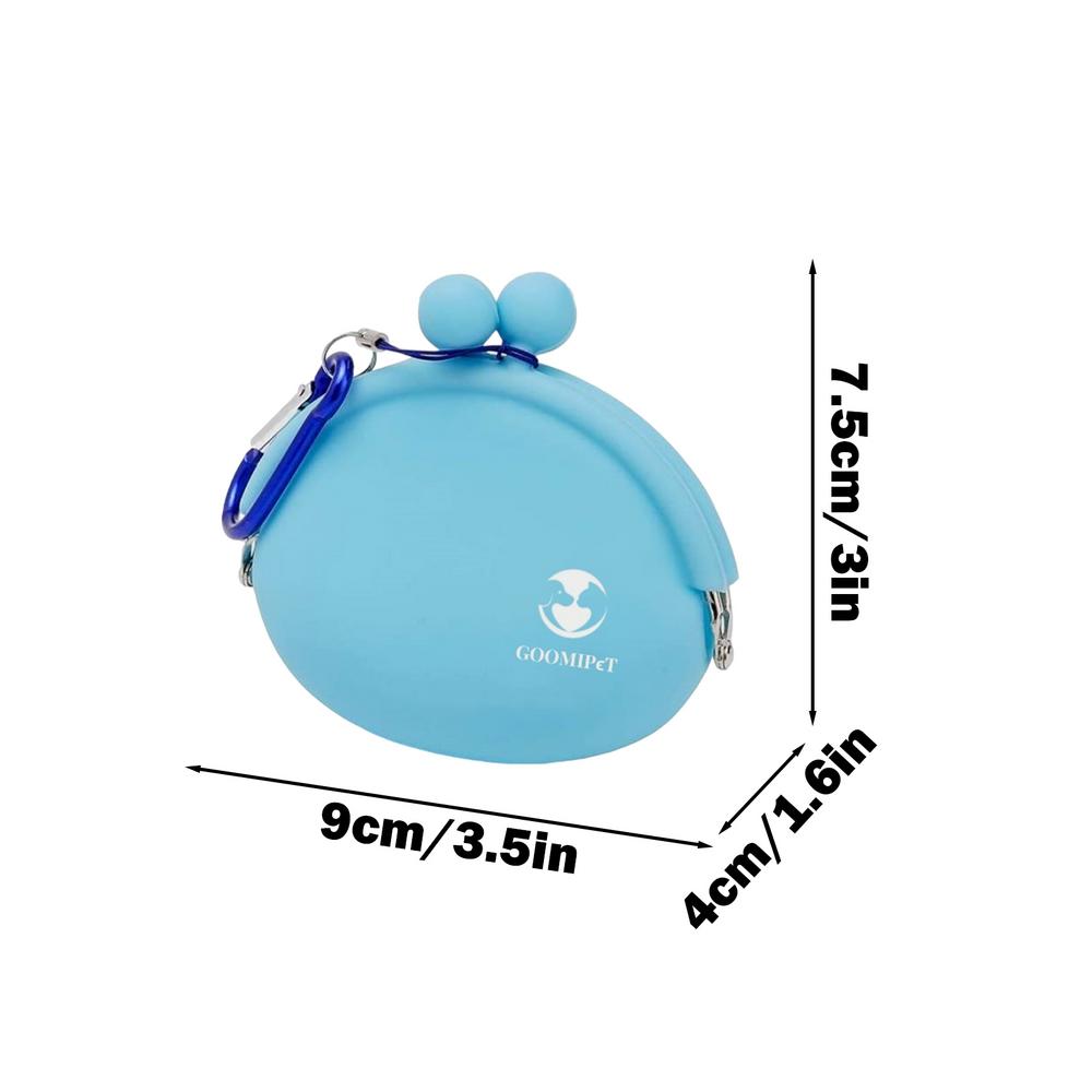 Dog Treat Bags Dog Training Silicone Treat Bags Dog Treat Storage Bags for Dog Training and Treat Storage Dog Treat Bags