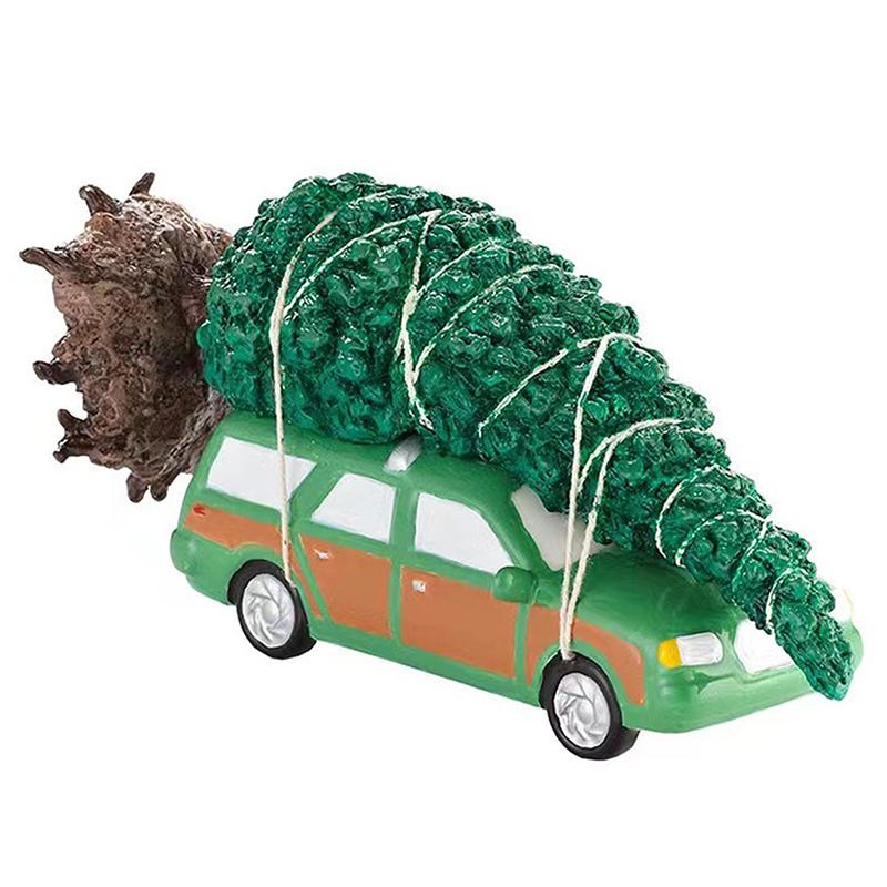 Christmas Village Ornament Christmas Vacation Village Snow Village For Holiday Decorations Griswold Style House Xmas Ornaments