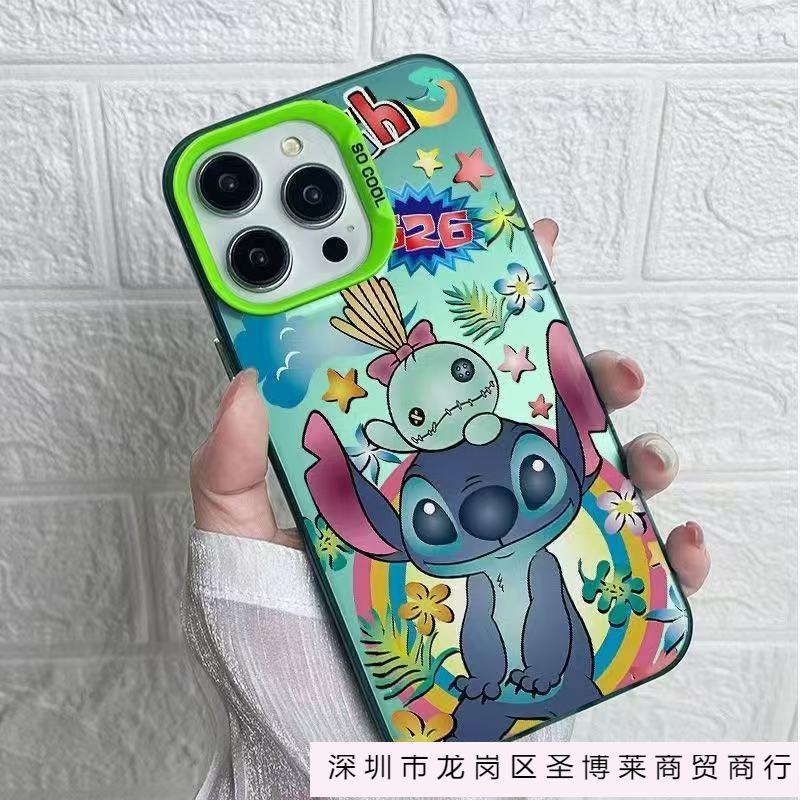 Stitch Is Suitable for Apple 17Promax Mobile Phone Case, Personalized Vitality Case iPhone16/15ins14, Europe and America 13.