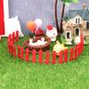 Mini Dollhouse Fence Set: 1:12 Scale (2 Pieces)