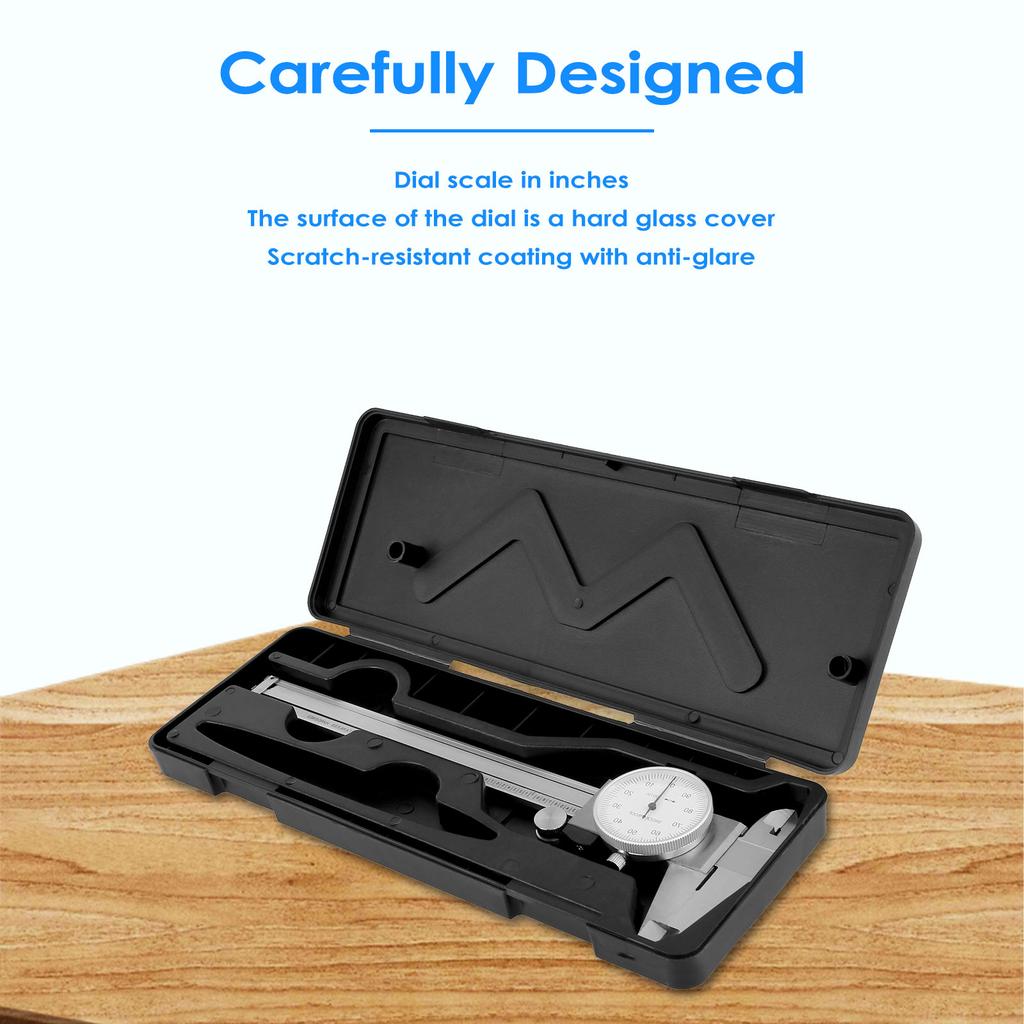 Stainless Steel Vernier Calipers High-precision Home Woodworking Inner and Outer Diameter Caliper Step Depth Measurement Tools