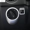 Car Head Light Lamp Control Switch Panel Decoration Cover Trim For Volkswagen VW Tiguan MK1 2008 - 2015 ABS Matte Accessories