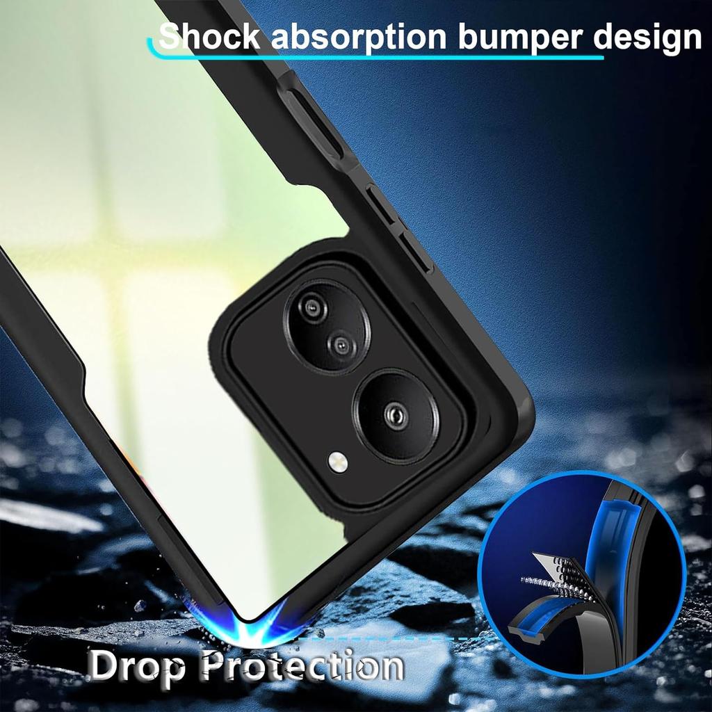 Liquid Silicone 360 Degree Hybrid Case for  Xiaomi Redmi 13C 4G 9C 10A 10C 10 2022 12C 12 4G Protect Shockproof Full Protection Cover