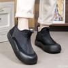 Mode Modische dicksohlige bequeme Baumwollschuhe Winter neuer Stil warm lässig vielseitig rutschfest wasserdichte Baumwollstiefel