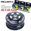 Mountain Bike Headset Downhill 44-49.7mm Cone-Shaped Compatible with 1.5 Tapered Fork Bearings Complete Set Durable Smooth