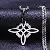 Celtic Knot Cross Necklace Pendant