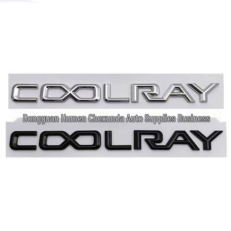 Geely Binyue COOLRAY Černý odznak zadního světla a blatníku Samolepka na auto