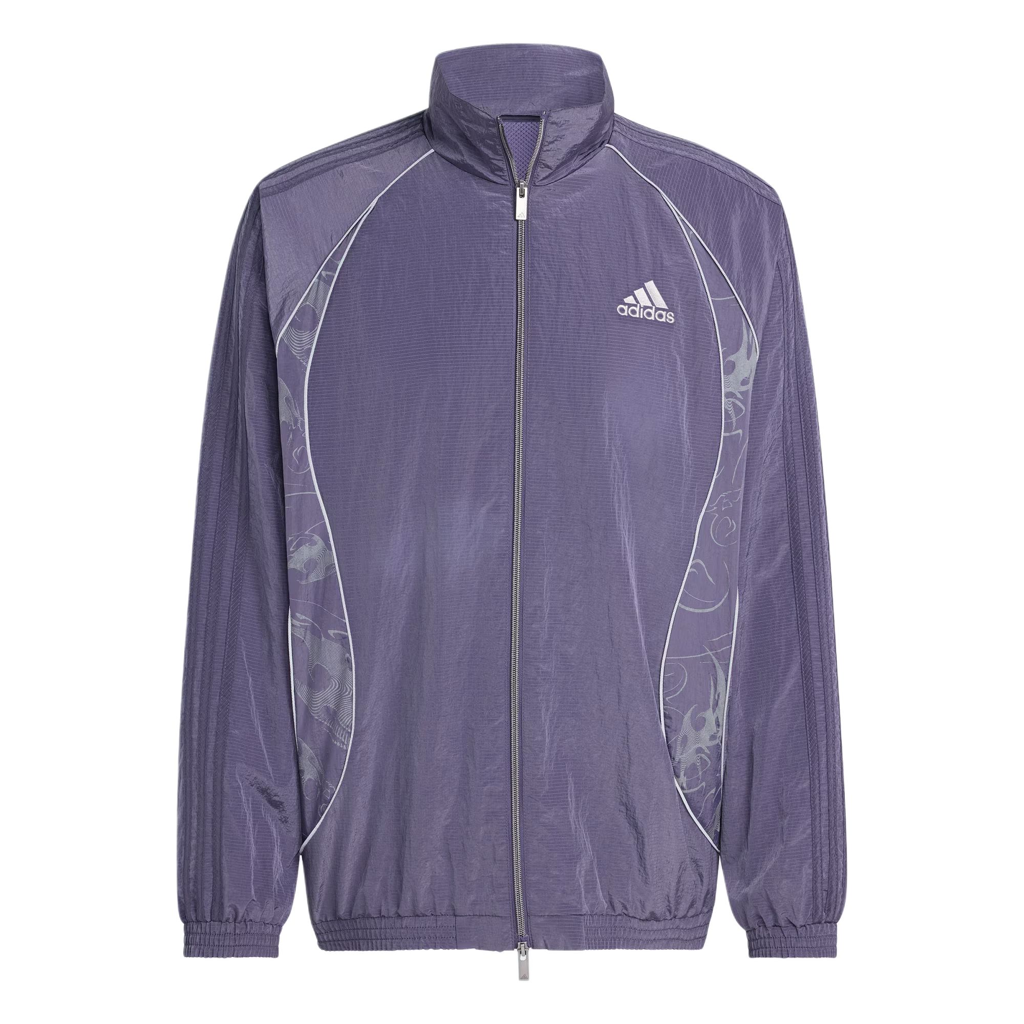 

Adidas Track SS25 Teamgeist Top Adilenium Season 4 Series Zipper Sports Loose Jacket Men Jacket KF8518 XL