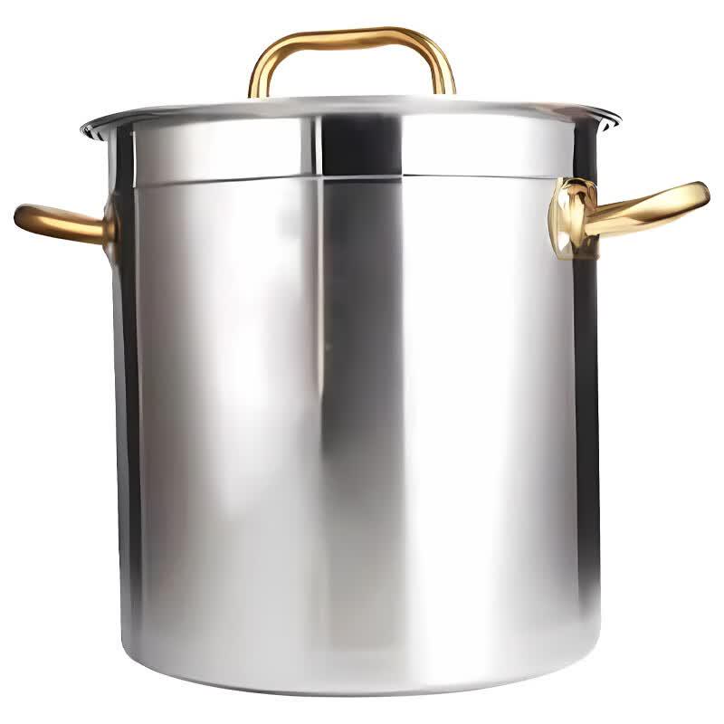 304 Stainless Steel Water Bucket with Lid