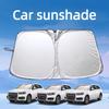 Foldable Car Windshield Sun Shade Reflective UV Protector Collapsible Front Window Sunshade Heat Insulation Shield for SUV Sedan