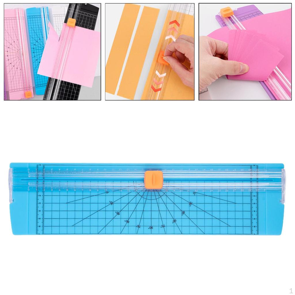 Coupe-papier créatif, massicot photo, coupon décoratif, règle latérale légère