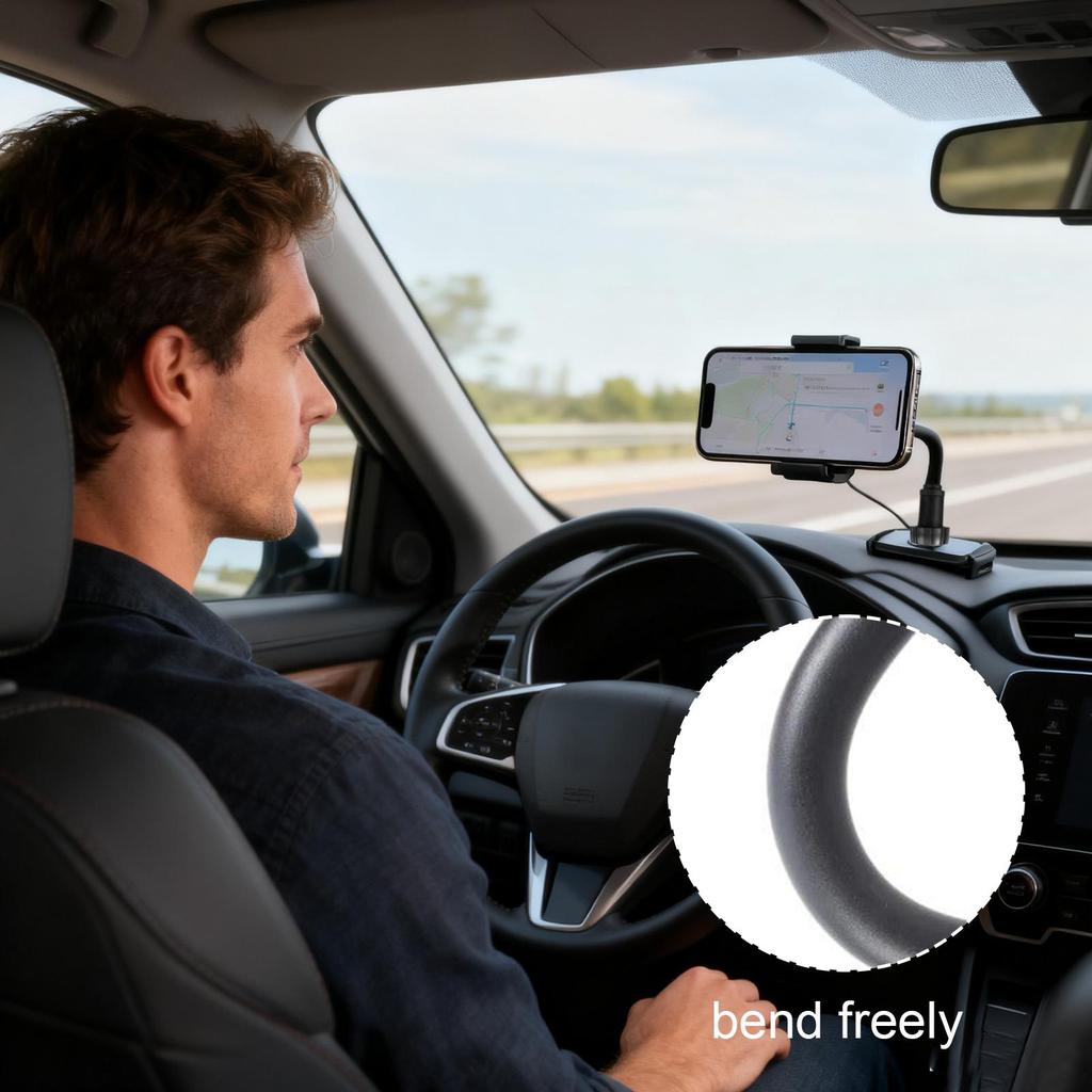 17mm Ball Mount Extension 17mm Ball Mount Extension Arm For Vent Phone Holder Flexible Cellphone Stand Connector For Photography