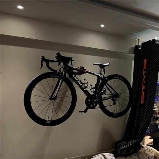 Reparations- och inställningsställ för mountainbike - Bords- och väggmonterbar hållare