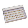 Gold Stainless Steel Smooth Surface Drip Oil Finger Ring