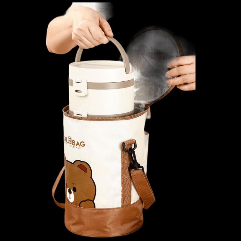 Sigang 304 Stainless Steel Multi-Layer Insulated Lunch Box