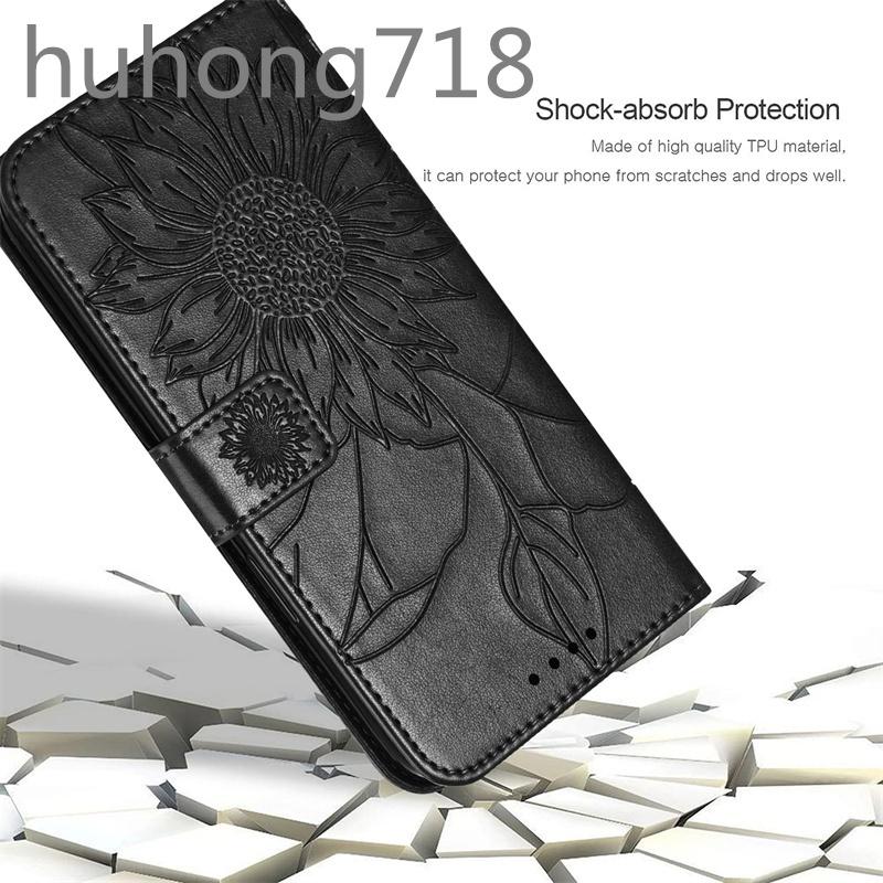 For Realme C12 C15 C25 C25S C30 C30S C33 2022 2023 C51 C53 C55 C61 C63 C65 C67 C75 4G 5G Case Leather Wallet Flip Casing with Card Holder Cover