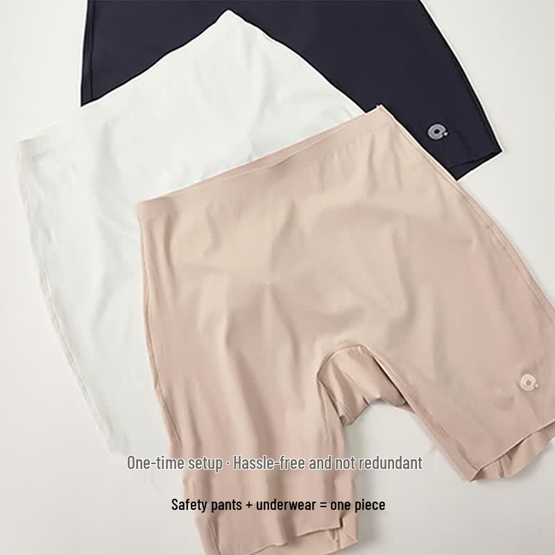 Q21 Women's Two-in-One Skin-Feel Safety Shorts