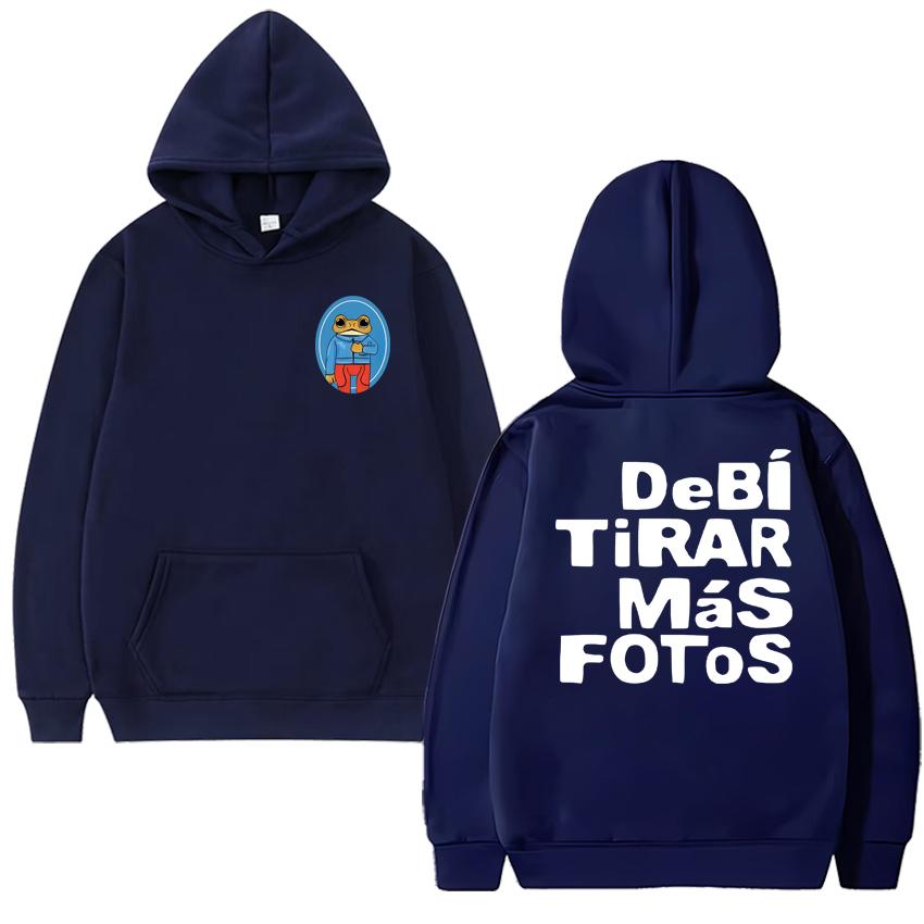 

Bad Bunny Debi Tirar Mas Fotos 2025 New album Hoodie Unisex harajuku fashion Sweatshirt Men women Fleece Long sleeve pullovers 3XL