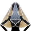 Short Bridal Lace Veil for Photo Studio or Wedding Dress Shop