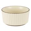 Home Pure White Ceramic Rice Bowl Soup Bowl Noodle Bowl Dessert Salad Bowl Simple Retro Nordic Style Household Small Bowl