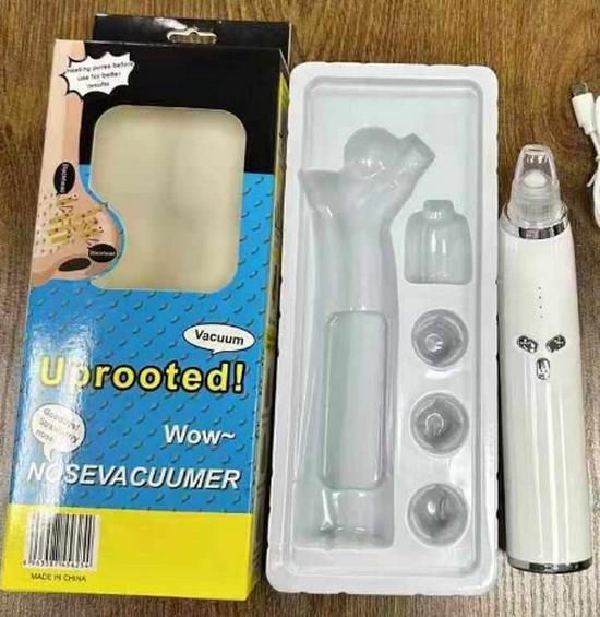 Electric Micro-bubble Blackhead Remover and Visual Pore Cleaner for Acne and Facial Cleaning