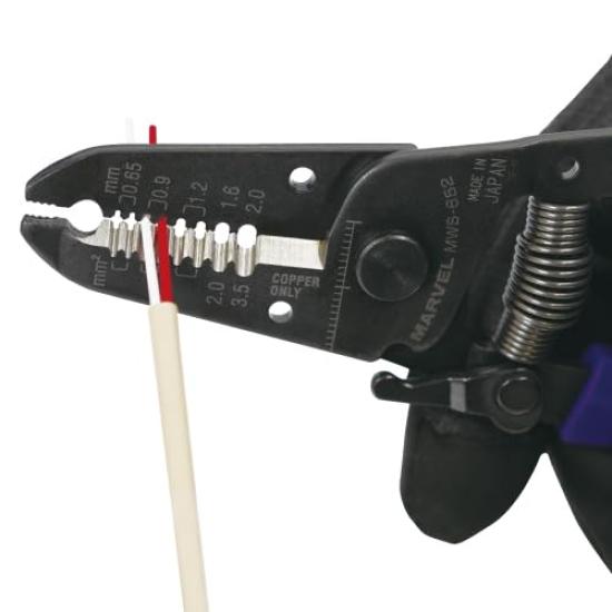 Marvel Micro Wire Stripper Single [For Low-Voltage Wires] MWS-652